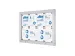 OUTLET Vitrine d'affichage verrouillable Alpha Indoor/Outdoor 8xA4 arg