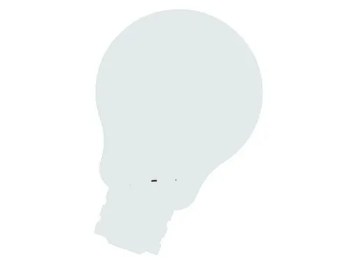 Whiteboard Rocada Skinshape Idea 75x115cm wit gelakt