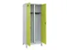 locker voor scheiding van kleding,HxBxD 1950x800x500mm,2vak