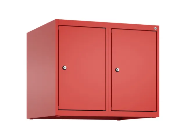 opzetkast,v. locker,2vak.,vak B 300mm,HxBxD 500x600x500mm,cilinderslot