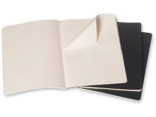 Schrift Moleskine Blanco Xl Zwart 190x250mm - 8