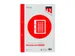 Cursusblok Quantore A4 ruit 5mm 100vel 80gram met kantlijn+