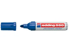 Viltstift edding 550 rond blauw 3-4mm