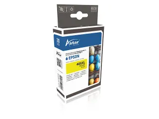 Astar Epson 405XL WF inkt Geel HC Rebuilt 1100 pagina's 14.7ml - 1