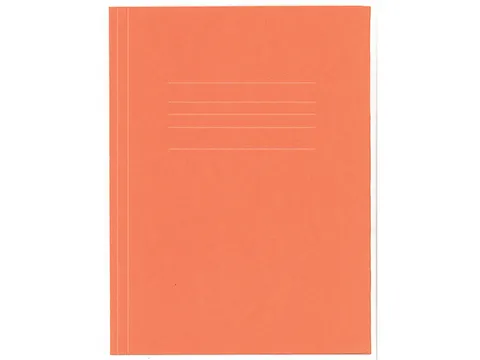 Dossiermap Kangaro folio 240 grams recycled karton oranje