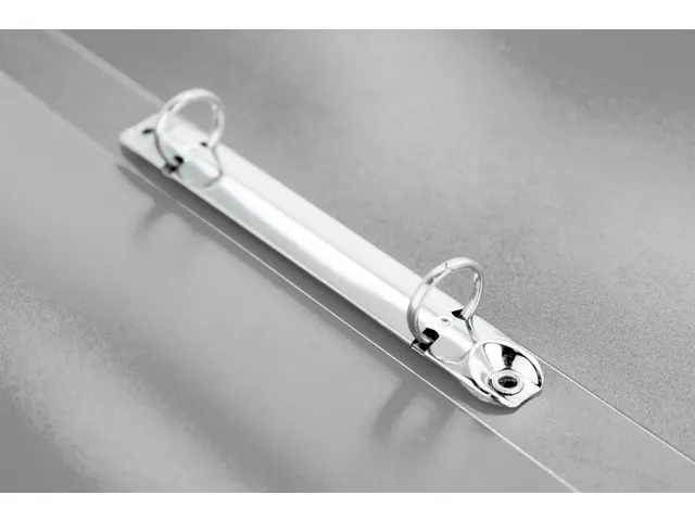 Ringband Transparant 2 rings O-mech 16mm A4 PP Assorti 30 stuks