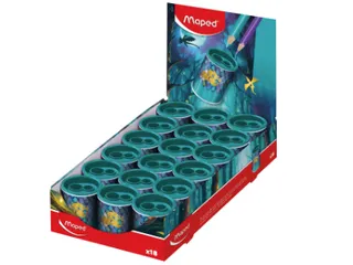 Puntenslijper Maped Dragon 2gaats display 18 stuks - 1