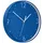 Wandklok Leitz WOW Ø29cm blauw cijferaanduiding