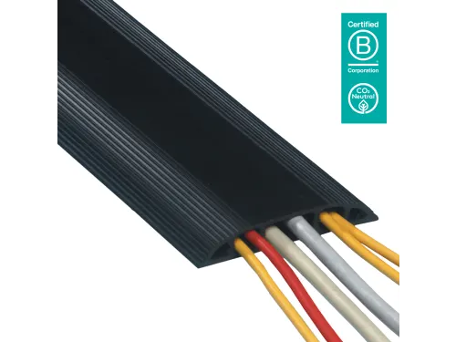 Dataflex kabelafdekking Zwart recht 300cm
