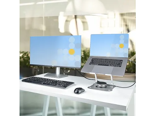 Verstelbare ergonomische laptopstandaard aluminium tot 10kg