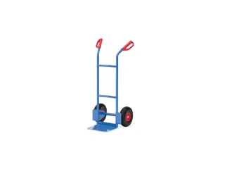 Steekwagen B1125P 200kg RAL5007 polyurethaan wielen - 1