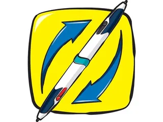 4-kleuren balpen Twin Tip, klassieke kleuren - 3