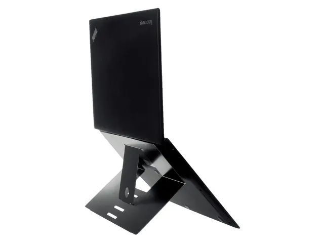 Laptopstandaard R-Go Riser Attachable voor laptops 10-22 inch Zwart