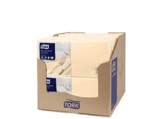 Tork 477866 Soft Lunchservet Advanced Zand 33x33cm - 3