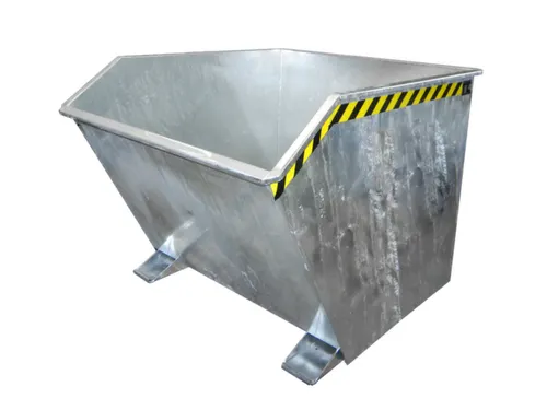Kiepbak Hxbxd 1090x1280x1640mm 1.5m³ 236kg Draagverm. 1500kg Verzinkt