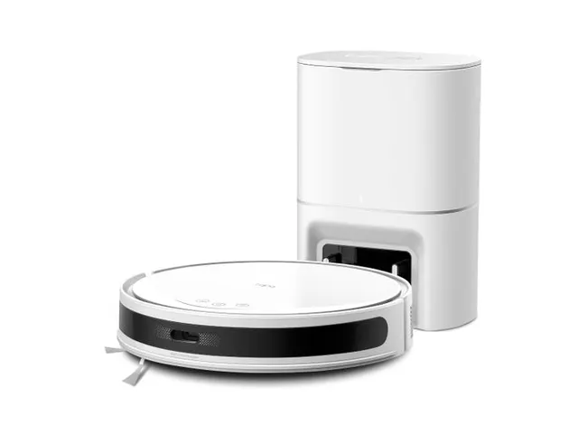 TP-Link Tapo RV20 Max Plus, Zakloos, Wit, Rond, Stofzak, Bezig met opl