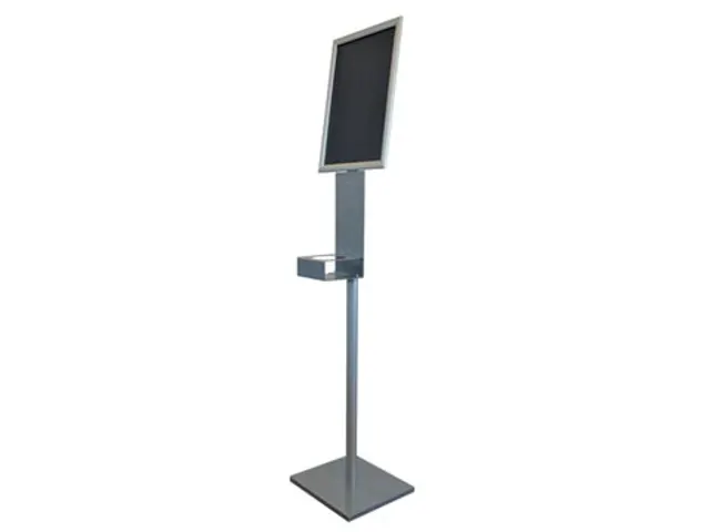 Desinfectiezuil 150 cm clicklijst A3