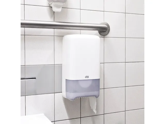 Toiletpapier Tork 2-laags Wit 127520 Compact T6