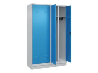 locker voor scheiding van kleding,HxBxD 1950x1200x500mm,4vak - 2