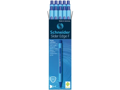 Balpen Schneider Slider Edge fijn blauw