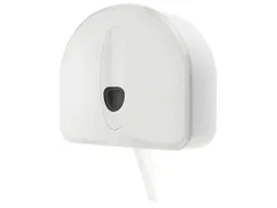 Kunststof Toiletpapier Jumborol dispenser Maxi Wit