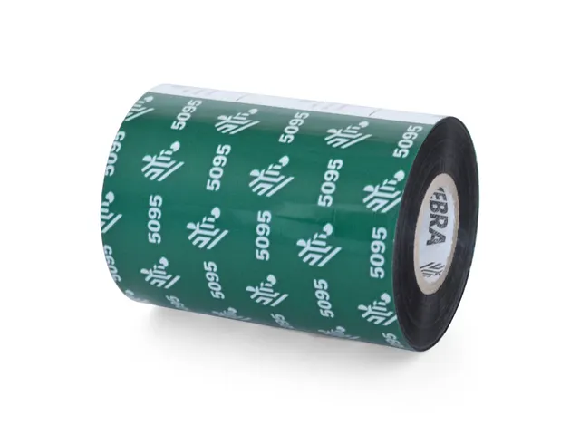 Zebra 5095 wax ribbon 05095BK08345 83mmx450m 6 ribbons