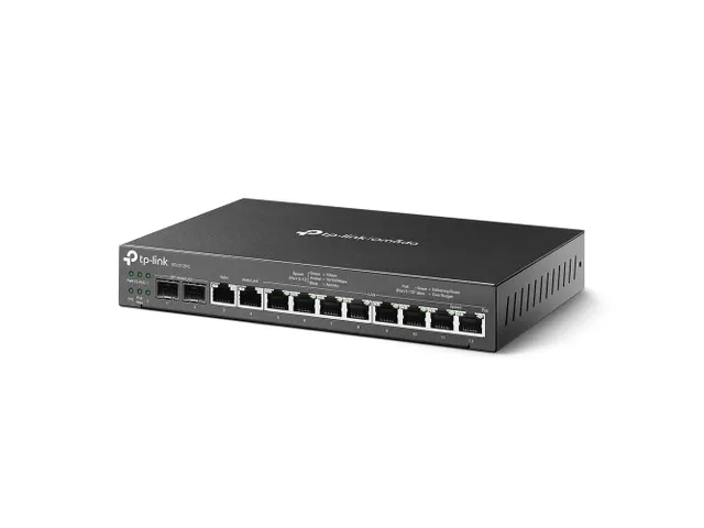 TP-Link Omada ER7212PC, Ethernet WAN, Gigabit Ethernet, Zwart