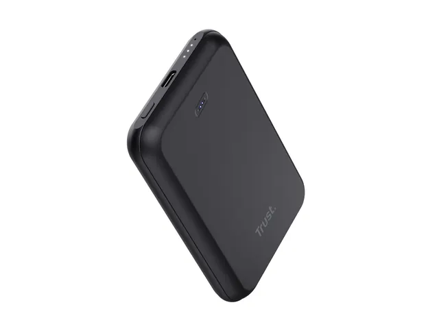 Trust 24877 Magno Draadloze magnetische powerbank 5.000 mAh Zwart