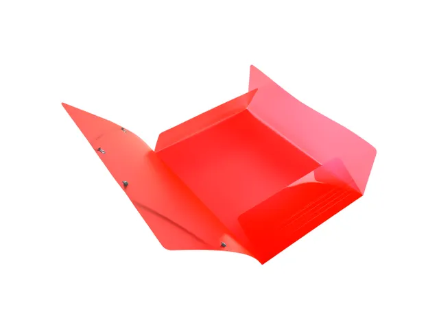 Iderama Elastomap A4 3 Kleppen Polypropyleen Assorti Kleuren