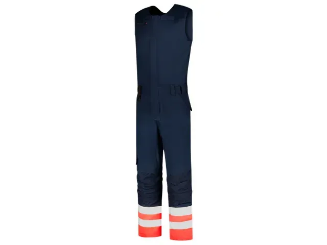 Tricorp 753008 bodybroek, fluo oranje/inktblauw, maat 60, per stuk