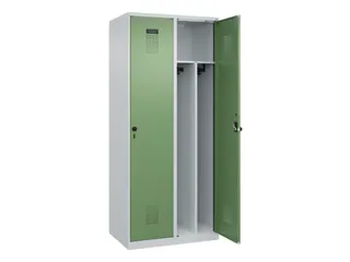 locker voor scheiding van kleding,HxBxD 1850x800x500mm,2vak - 1