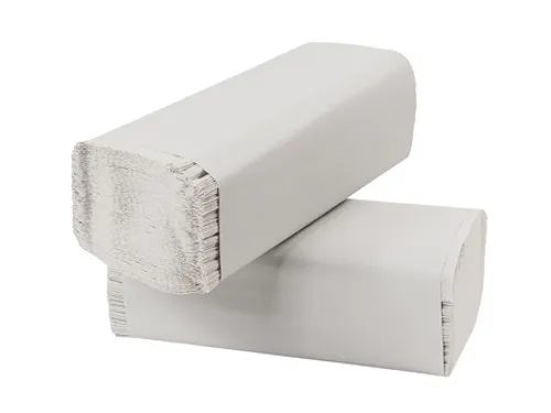 Papieren Handdoek Z-vouw recycled 1-laags FSC 23x25cm Doos 20 Pak