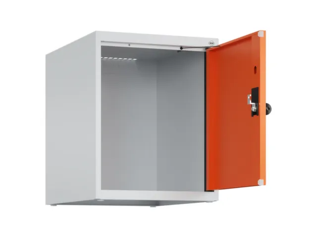 opzetkast,v. locker,1vak.,vak B 400mm,HxBxD 500x400x500mm,draaigrendel