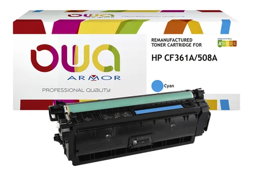 Tonercartridge OWA alternatief tbv HP CF361A blauw