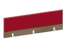 baliepaneel,v. bureau,aanbouw achter,B 1400mm,NT-cherry,BN4011-rood