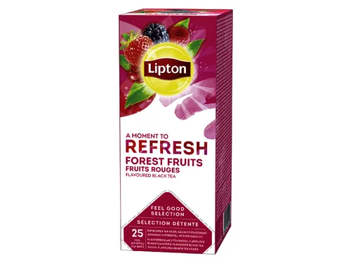 Thee Lipton Refresh Forest Fruit Met Envelop 25Stuks