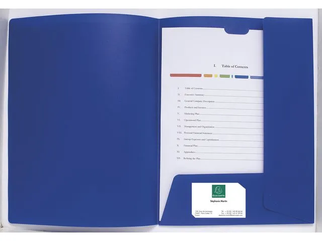Presentatiemap Kreacover PP, A4, blauw