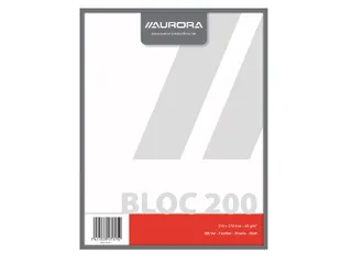 Kladblok Aurora 210x270mm blanco 200 vel 45gr - 1