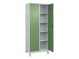 wasgoedverdeelkast,HxBxD 1950x800x500mm,vak B 400mm,cilinderslot - 2