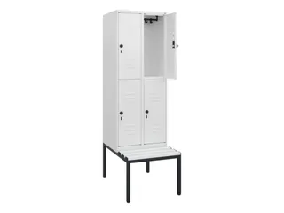Dubbeldekse dekenkist,HxBxD 1950x600x815mm,2x2vak.,vak B 300mm - 2