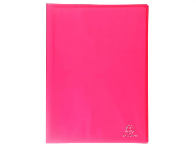 Showalbum Chromaline PP met vaste rug 100 tassen A4 Assorti