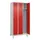 locker voor scheiding van kleding,HxBxD 1950x900x500mm,3vak