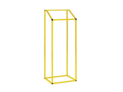 Afvalverzamelaar Groot Volume 1835x630x540mm 1000 Liter Ral1023