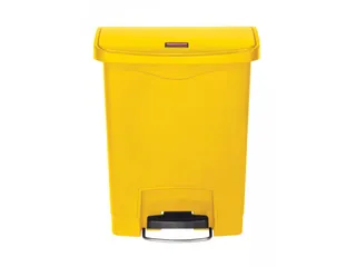 Pedaalemmer Slim Jim Step On Front Kunststof 30 Liter Geel - 2
