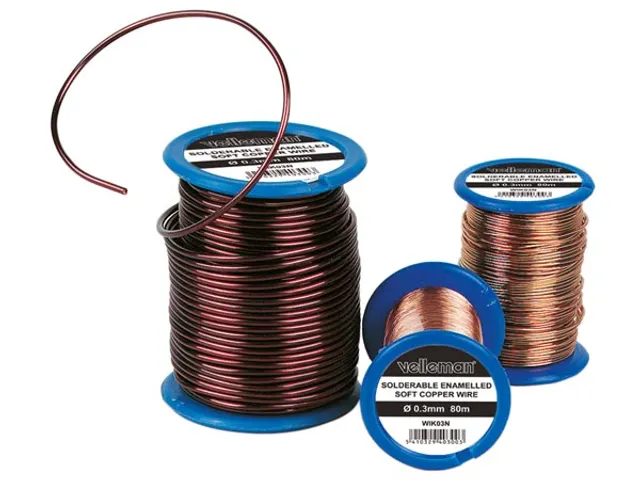 Wikkeldraad Ø0.3mm 80m 19 Ohm