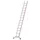 ladder,eenzijdig,14,verstevigde treden,balk L 3,72m,aluminium
