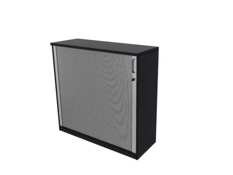 jaloeziedeurkast,HxBxD 1155x1200x445mm,2xhouten vloer,3 OH,CC-zwart