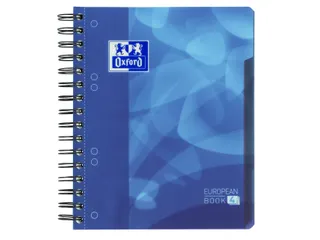 Projectboek Oxford A5+ Scribzee 6-gaats Lijn 120vel Blauw - 9