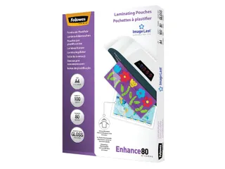 Lamineerhoes Fellowes A4 80 Micron glanzend