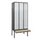 Z-garderobekast,HxBxD 2120x900x815mm,6vak,vak B 300mm,cil.-slot